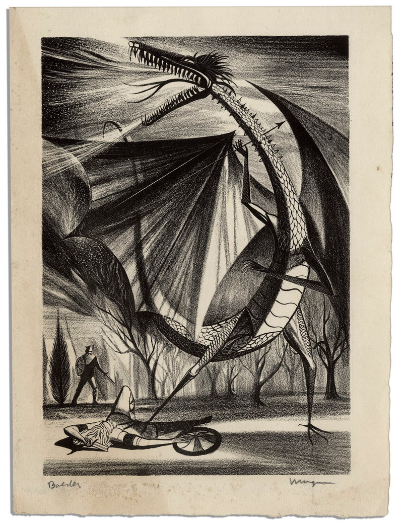 Illustration for article titled Some Of The Brilliant Art You Could Own From Ray Bradbury's Collection